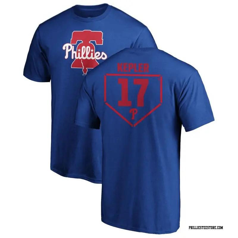 Men's Philadelphia Phillies ＃17 Max Kepler Royal RBI T-Shirt