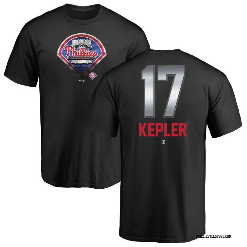Youth Philadelphia Phillies ＃17 Max Kepler Black Midnight Mascot T-Shirt